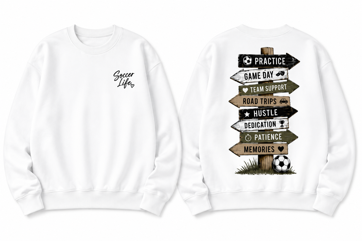 Soccer Life Crewneck - Custom