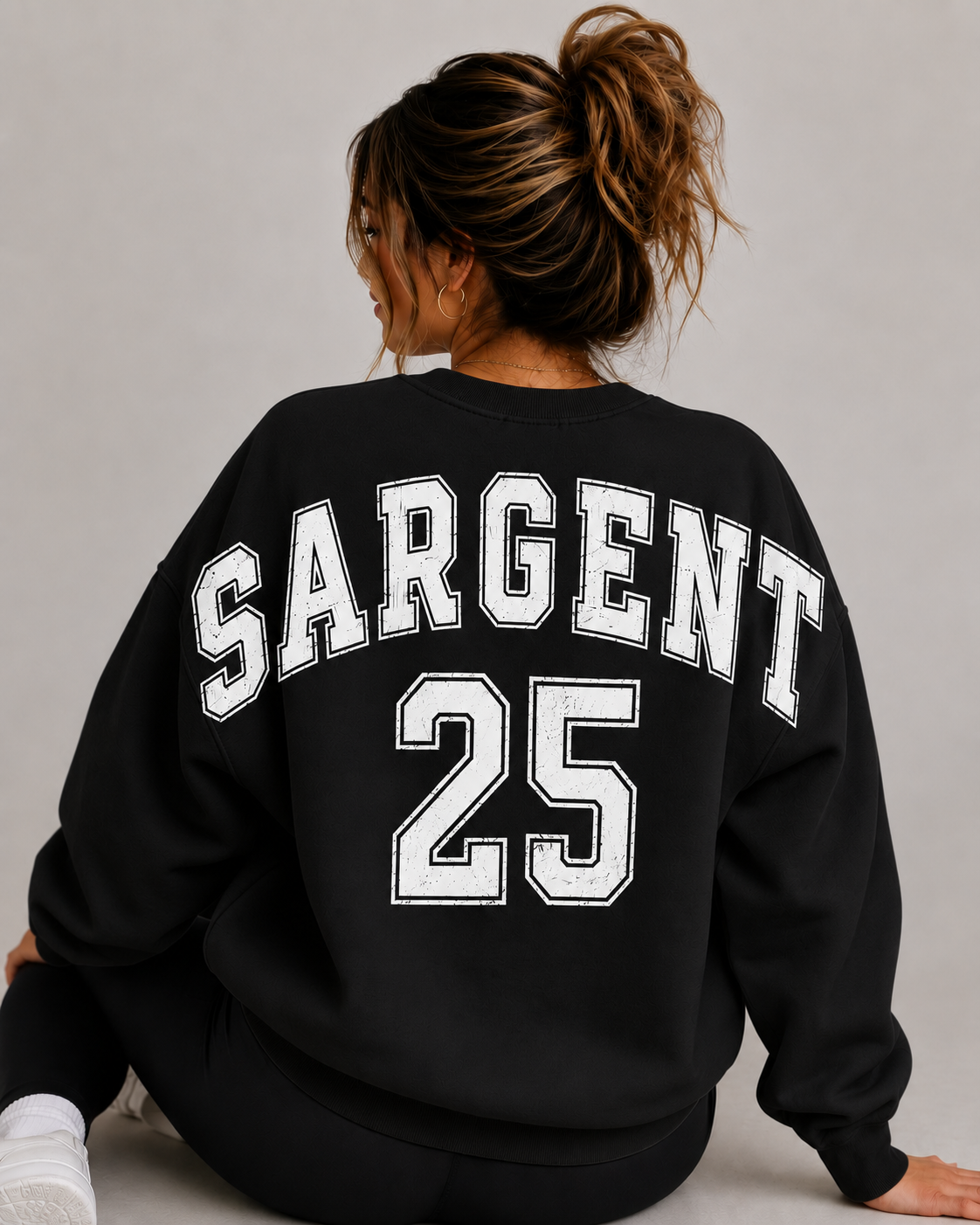 Oversized Varsity Crewneck - Custom