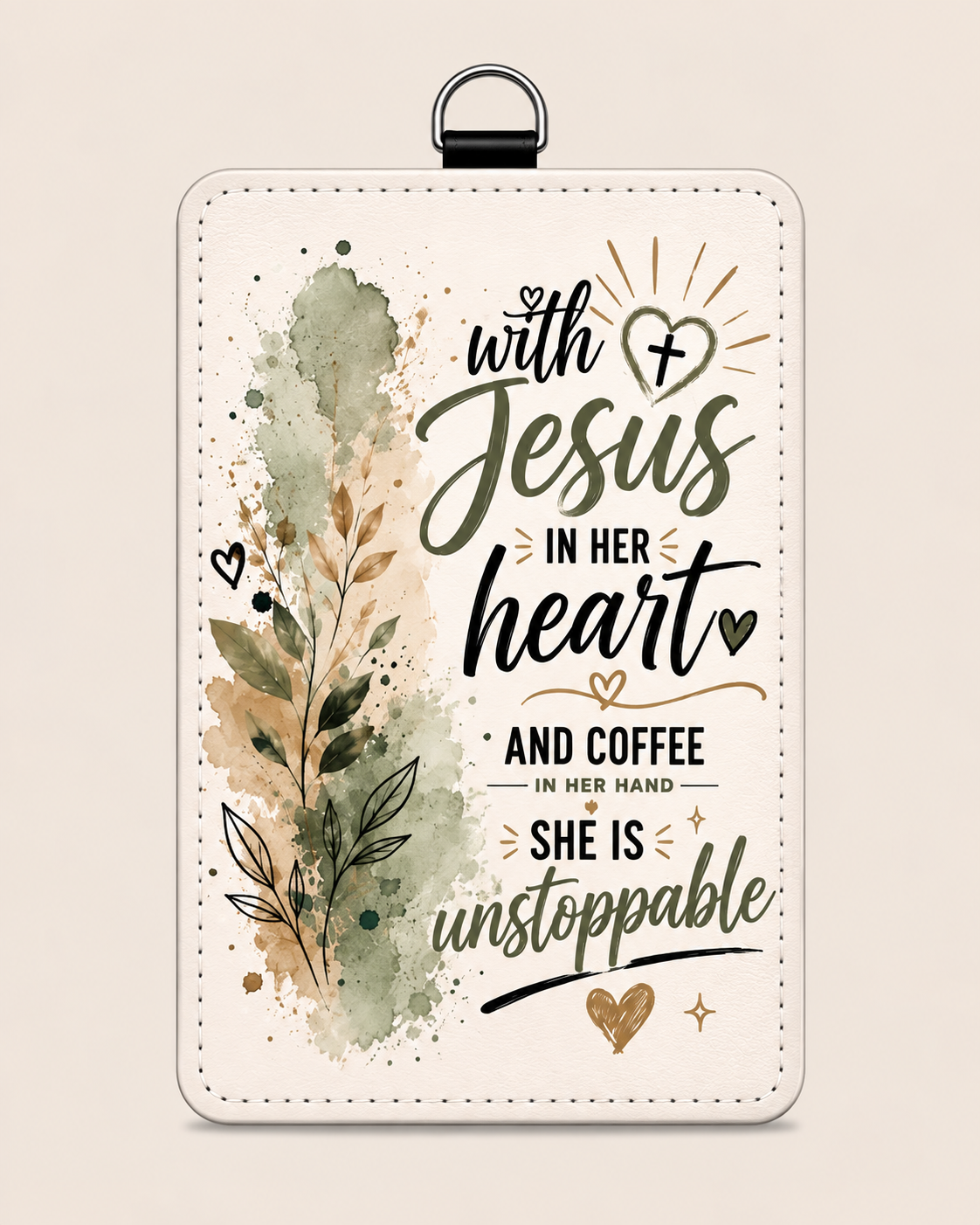 With Jesus ID Holder