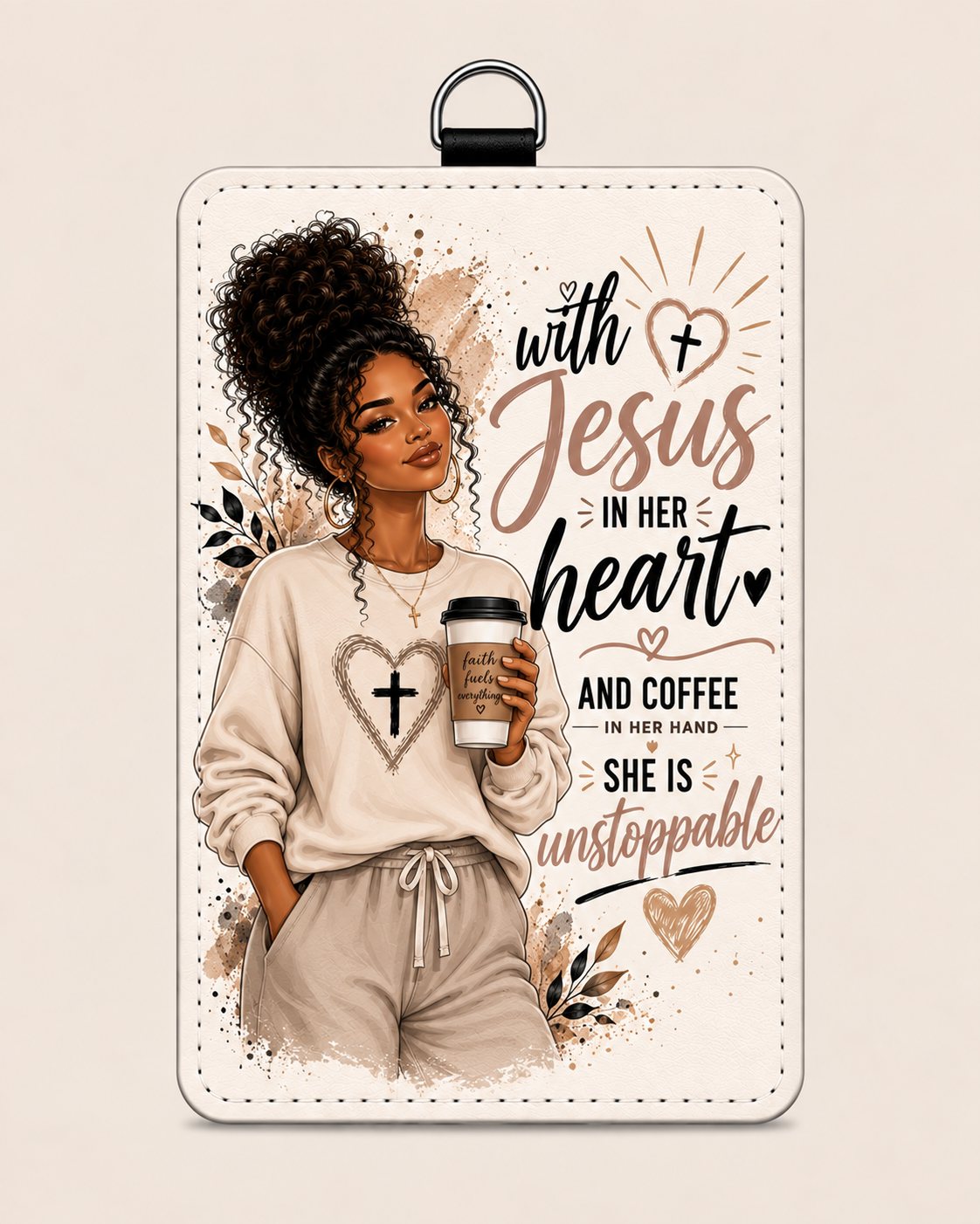 Faith in her heart ID Holder