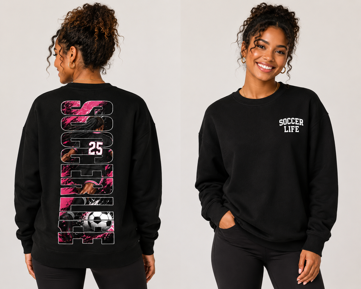 Custom - Soccer Life Crewneck