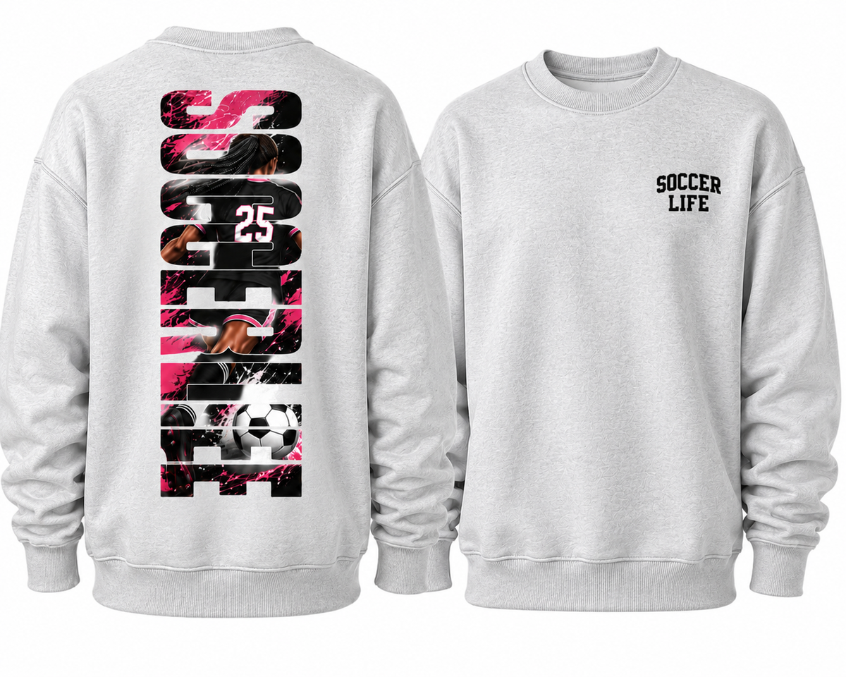 Custom - Soccer Life Crewneck