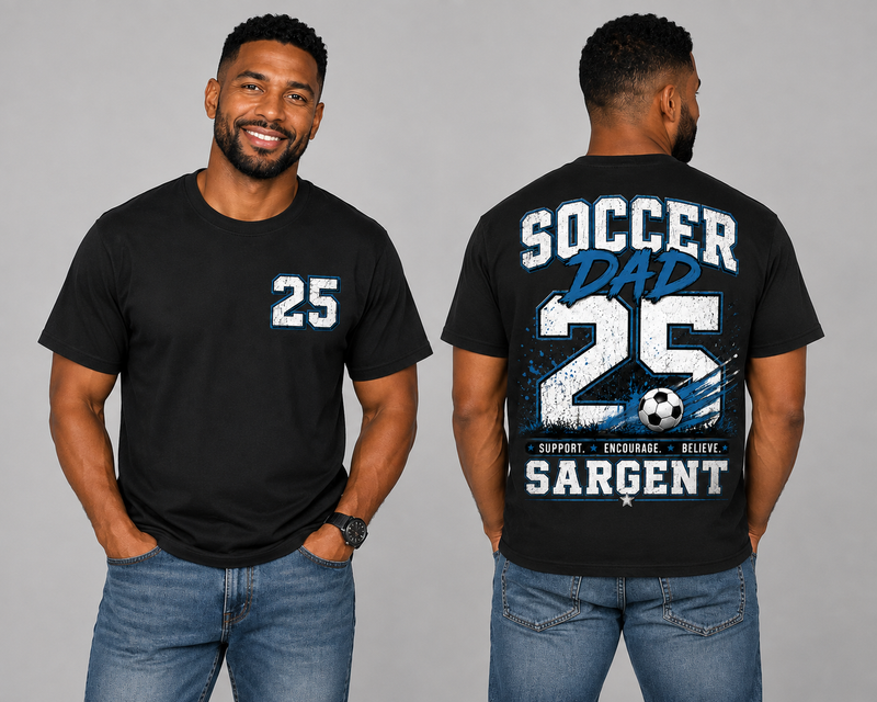 SOCCER DAD T-SHIRT-Custom