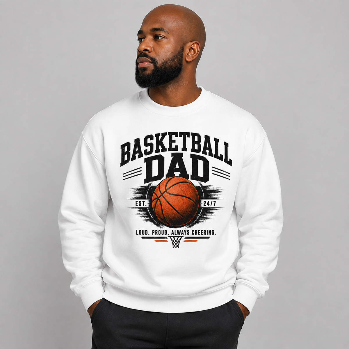 Basketball Dad Crewneck