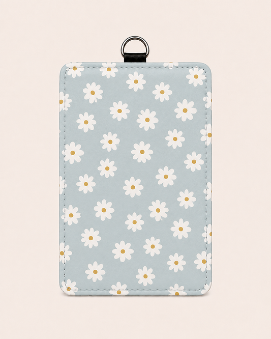 White Daisy's ID Holder