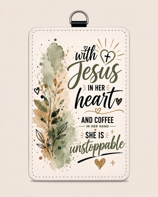 With Jesus ID Holder