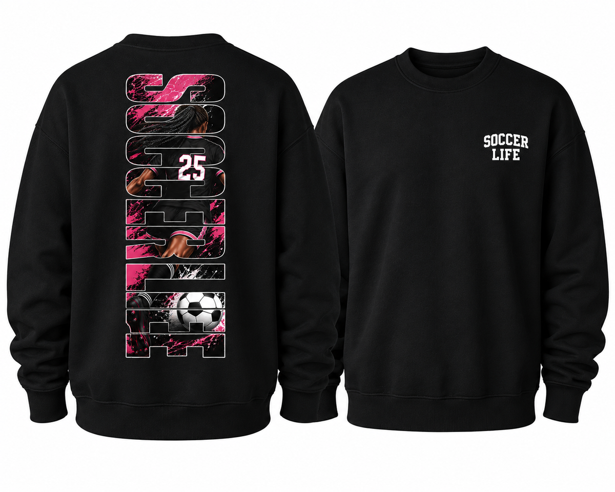Custom - Soccer Life Crewneck